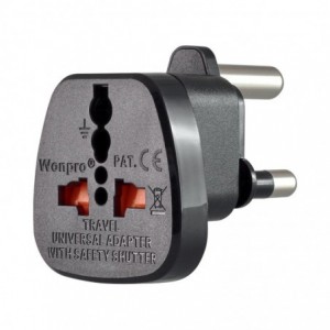 LinkQnet WAS-10L British Female to SA Male Power Adapter