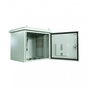 LinkQnet 12U 600x600 IP65 Outdoor Network Cabinet with 2-Fans