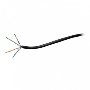 500M Roll CAT5E Solid Network Cable - Black - Price per meter (Minimum 500M)