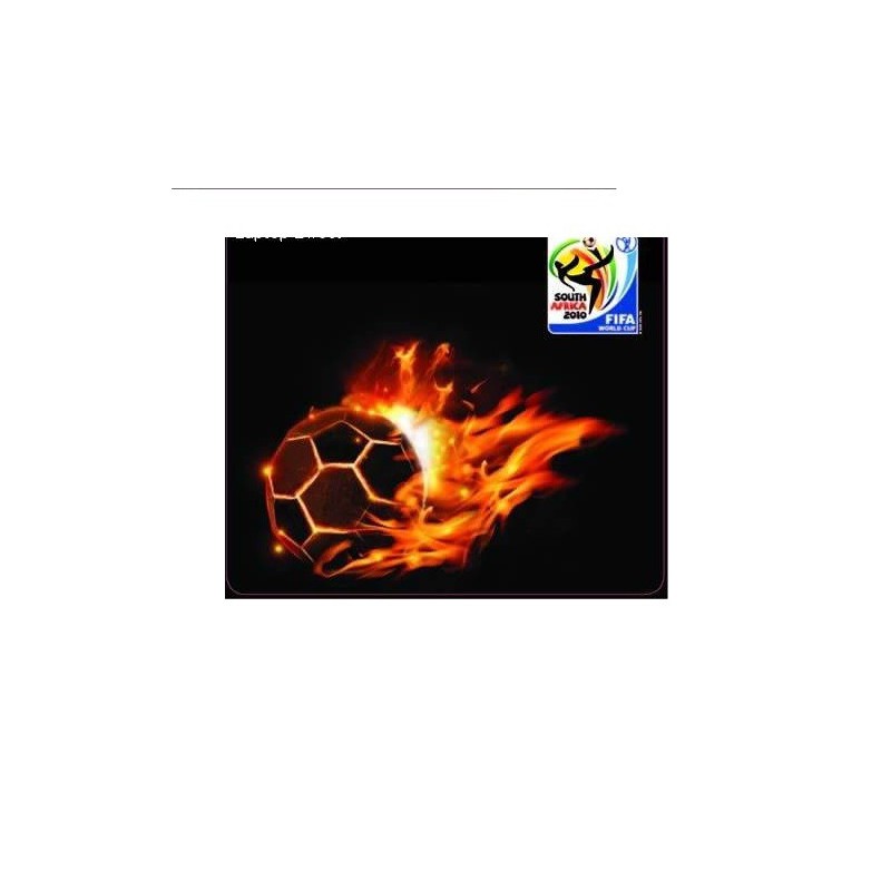 Esquire  7666234232438  Official FIFA 2010 Licensed Product-BALL-on-FIRE Mouse Pad