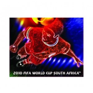 Esquire  7666234230144  Official FIFA 2010 Licensed Product-PLAYER and FIRE Mouse Pad