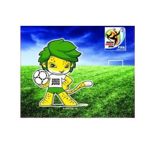 Esquire 7666234225508  Official FIFA 2010 Licensed Product-Zakumi Pose Mouse Pad