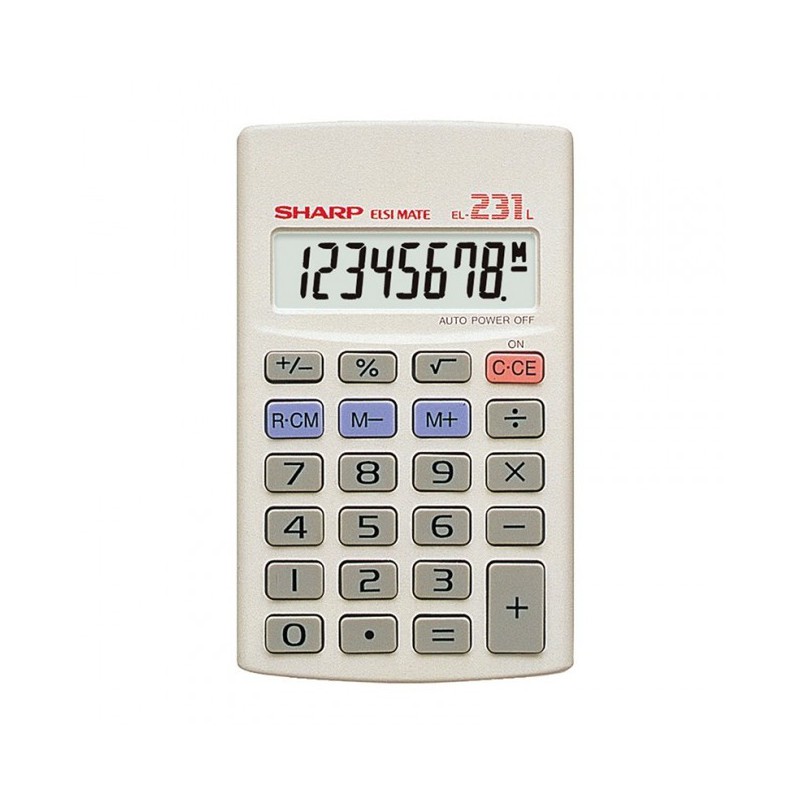 Sharp  EL231 LB Pocket Calculator