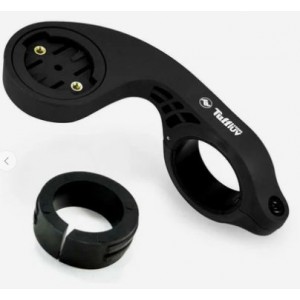 TUFF LUV Outfront Mount Compatible With Wahoo Elemnt/Mini/Bolt/ROAM Mount - Black (5055261843694)
