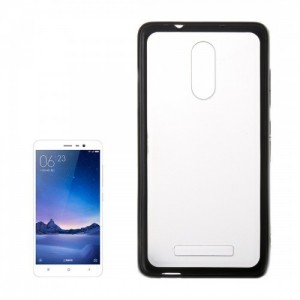 Tuff-Luv  I10_46   Silicone Hard Case Back Cover Case for Xiaomi Redmi Note 3 - Black