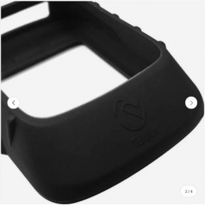 Tuff-Luv Silicone Gel Skin Case &amp; Screen Cover Protection [Compatible With]  Wahoo Elemnt Bolt - Black (5055261838485)