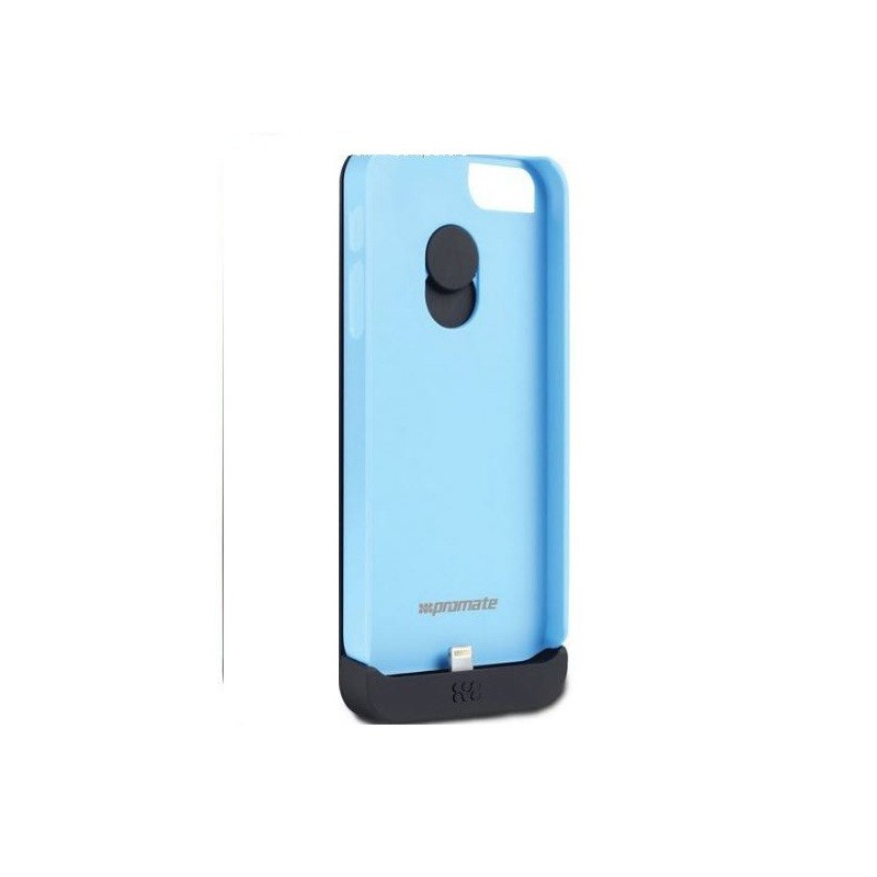 Promate  6959144003825  Twix.i5-Hybrid Backup Battery Dual Case for iPhone5/5s-Blue