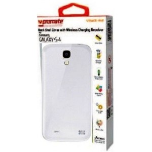 Promate  6959144002200  VitaQi -S4 White Samsung Galaxy S4 Back Shell-cover Case with In-built Wireless Charging Receiver