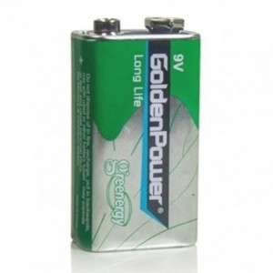 9V BATTERY ZINC MANG 330mAh - DEBULK G6F22