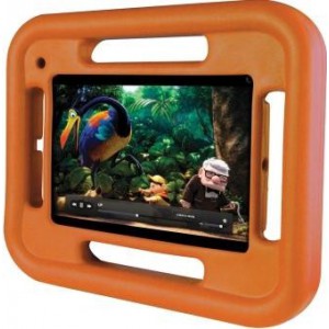 Promate  6959144003795  Fellymini Multi-grip Shockproof Impact Resistant Case for iPad Mini-Orange