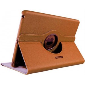 Promate   6959144006376  Spino-Air Multi-task Cover with Rotatable Shell Stand for iPad Air - Orange