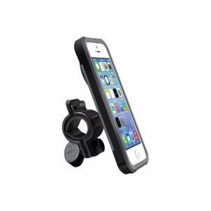 Promate  6959144003603  Ride.i5 iPhone 5 Shock Proof Rubberized Case with a Detachable Bike Mount -Grey 