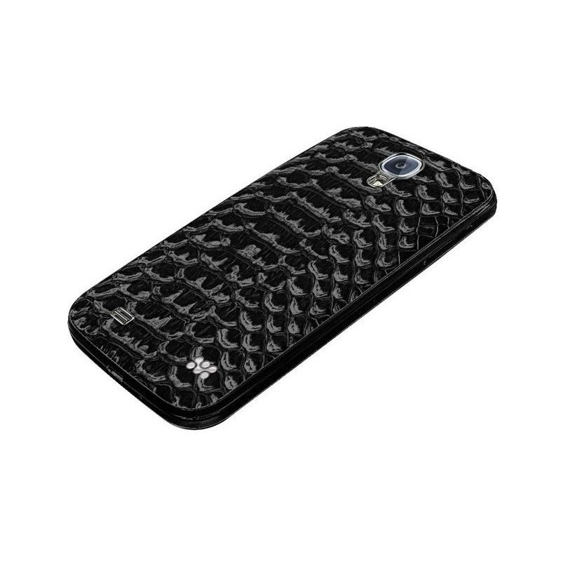 Promate  6959144004570   Charm.S4 Premium Patterned-Leather Back Cover-for Samsung Galaxy S4-Black