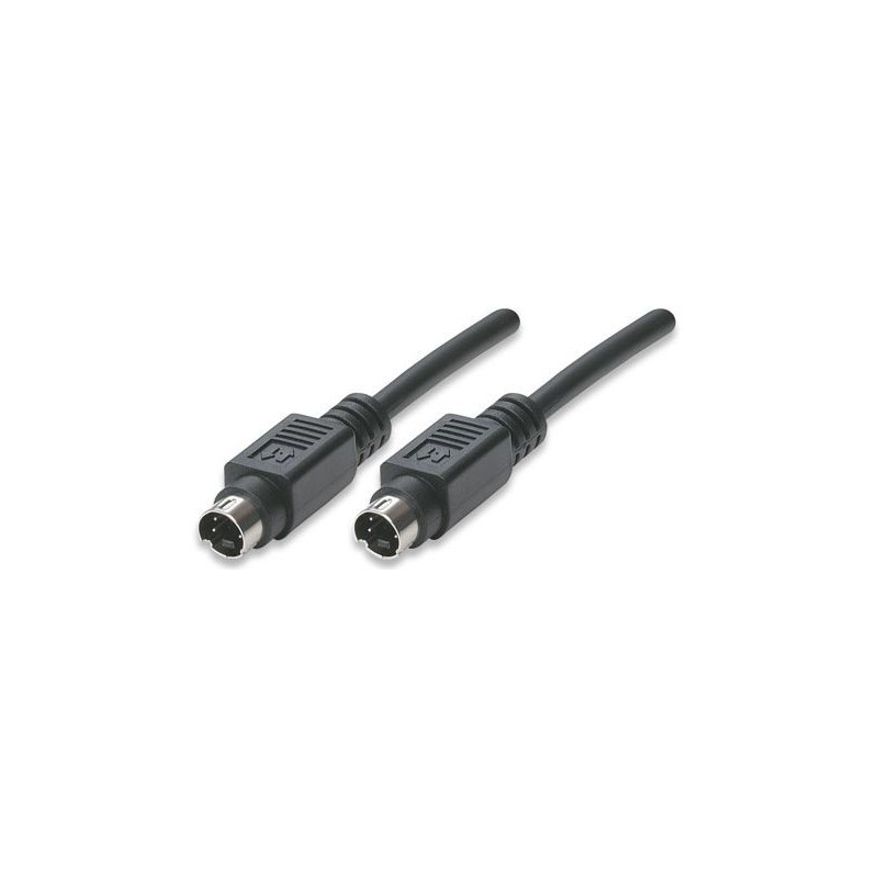 Manhattan  336529  S-Video Cable 1.8m / 6ft 