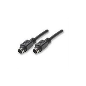 Manhattan 364775  S-Video Cable 1.8m/6ft