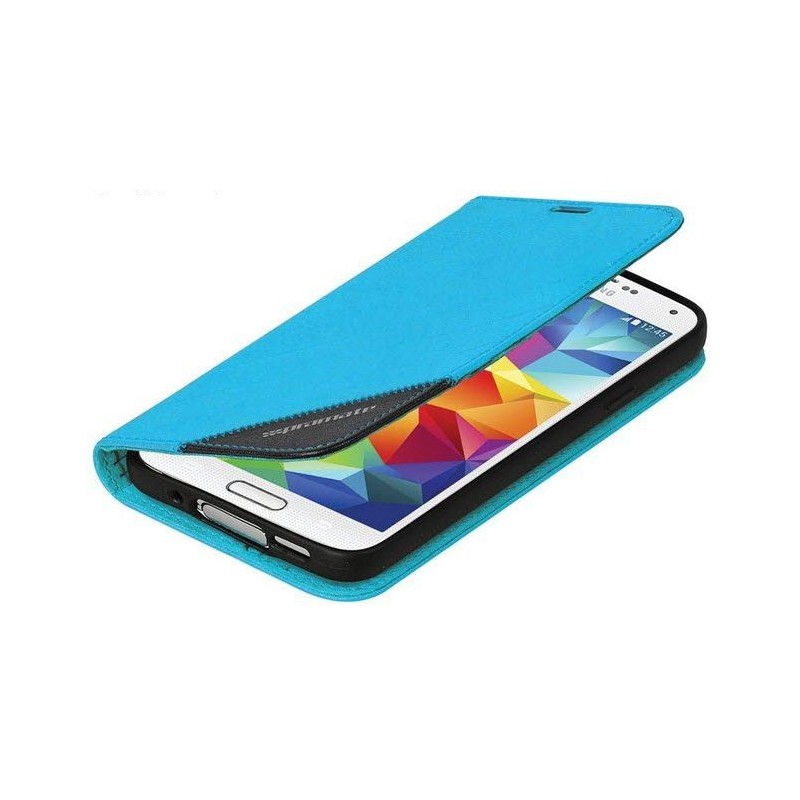 Promate  6959144009537  Folio S5 Bookcover With Inside Card Pocket - Blue 
