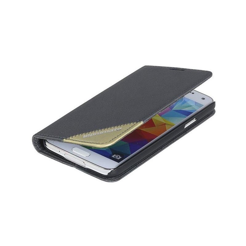 Promate  6959144009544   Folio S5 Bookcover With Inside Card Pocket - Grey