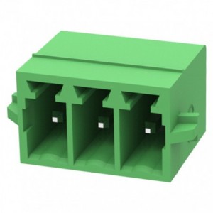 Pluggable Terminal Block 3W P3.5 Green 15EDGRN-3.5-03P-14-00Z(H)