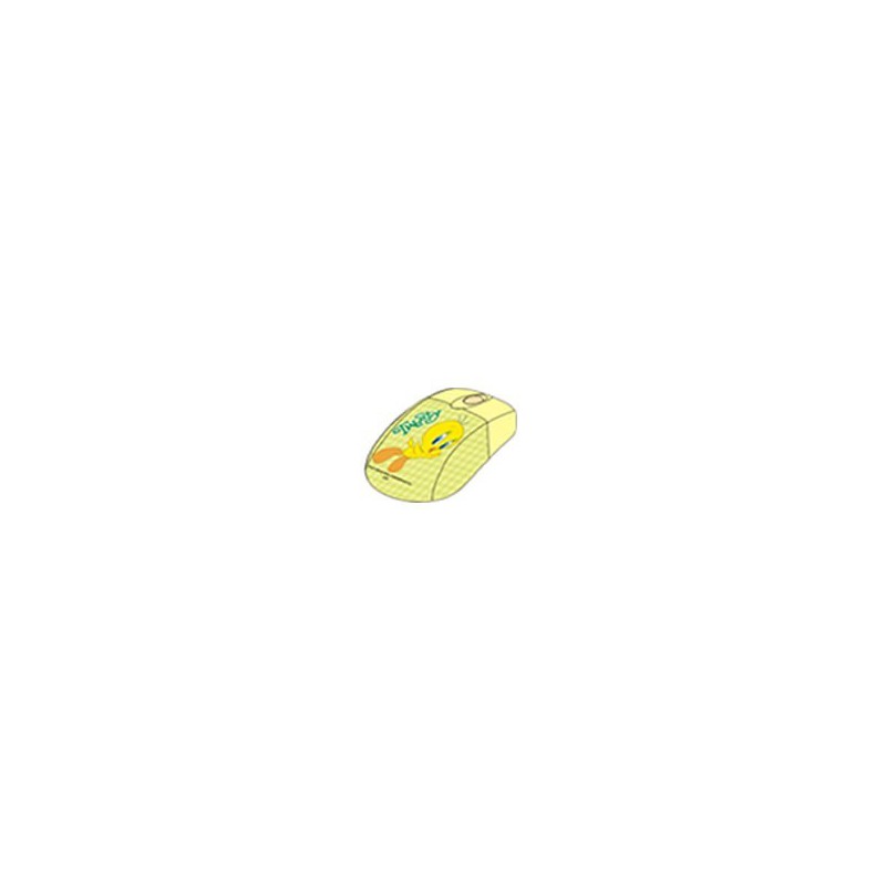 Tweety  W5803-1C-TW  Optical USB Mouse -Green/Yellow 