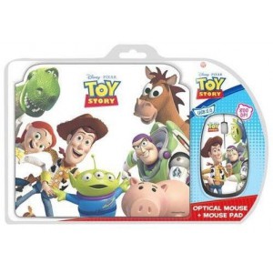 Disney  DSY-TP8002  Toy Story Mouse & Mouse Pad Gift Set 