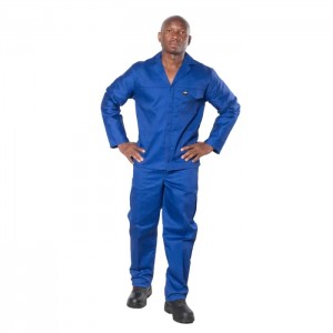 Vulcan Overall Std 2PCE R/BLUE 32 Chest 28 Waist