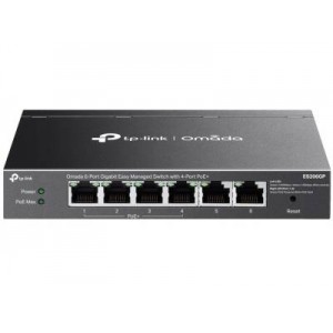 TP-LINK Omada 6P 1GB Managed 4P Poe Switch