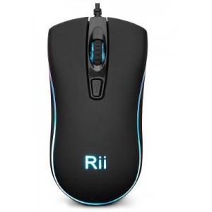 Rii 2.4G Wired Mouse - Black