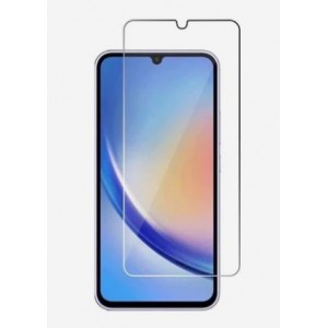 Tuff-Luv 2.5D Full Screen Tempered Glass for Samsung Galaxy A05S - Clear (Charging - this phone use USB-C Port)