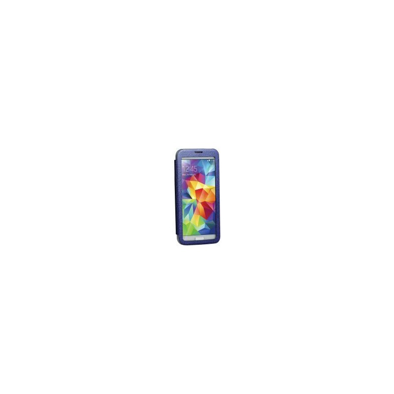 Promate  6959144009599  Lucent S5 Bookcover with T-Screen Window - Dark Blue