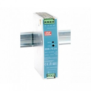 Power Supply D/R I220V O24V 3.2A EDR-75-24