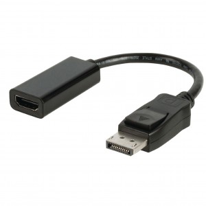 Microworld DIS002-1 DisplayPort Male to HDMI Female