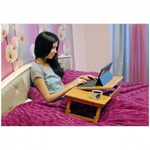 Microworld  Bamboo Notebook Tray Type II