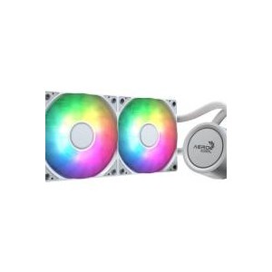 Aerocol Abyss L240 White - 240mm ARGB Liquid Cooler - Intel LGA1851/LGA1700   - AMD AM4/AM5.