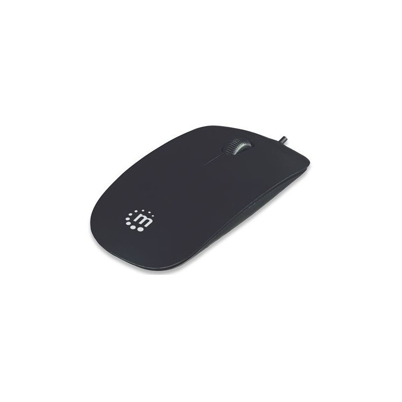 Manhattan 177658  Silhouette Optical Mouse - USB