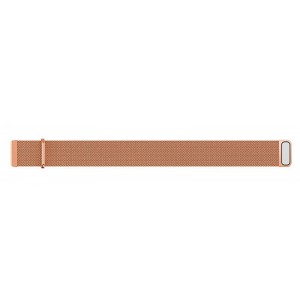 Fitbit Versa Magnetic Milanese Loop Watch Stainless Steel Band - Rose Gold