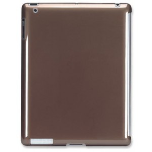 Manhattan 450287 iPad 2 Silicon Slip-fit Shell - Smoke Gray