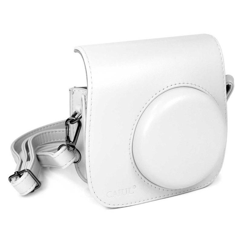 Tuff-Luv  E10_95  Faux Leather Camera Case for Instax Mini 8-8s - White