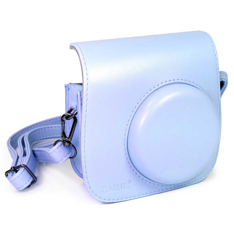 Tuff-Luv  E10_96  Faux Leather Camera Case for Instax Mini 8-8s - Blue 