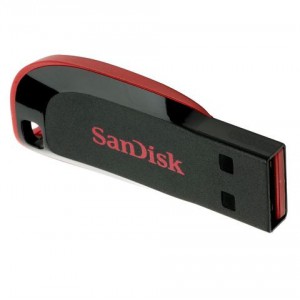 Sandisk  SDCZ5016GB35  Cruzer Blade 16GB USB 2.0 Flash Drive