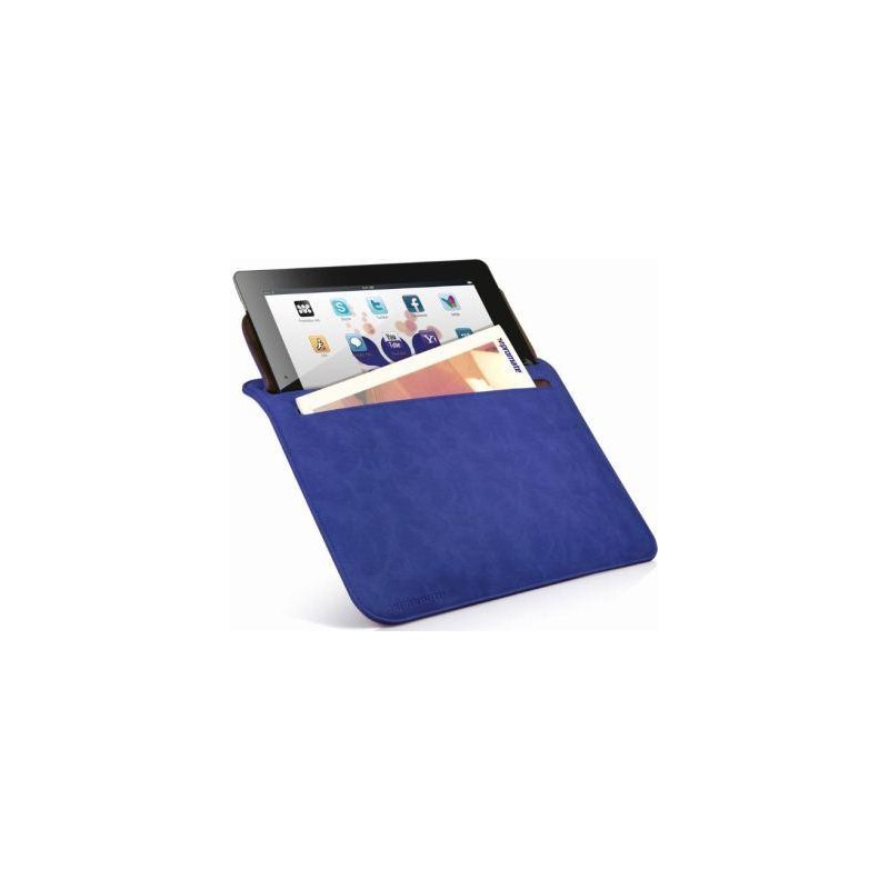 Promate  6161815981336  iSleeve.2 iPad Premium Protective Horizontal shamwa Leather Case 