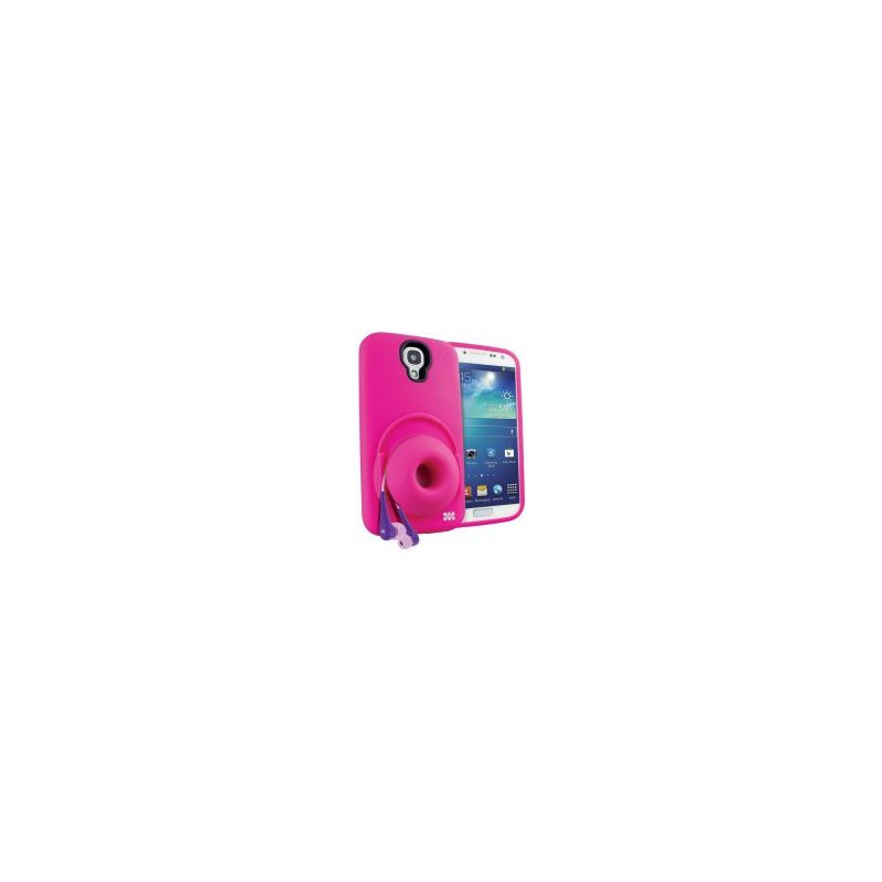 Promate  6959144005041 Orator-S4 Sound Amplifier Case for Samsung Galaxy S4 - Pink