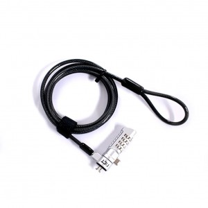 Rct NL-N02N 4 Digit Notebook Security Lock Kensington Nano Compatible - 1.8M
