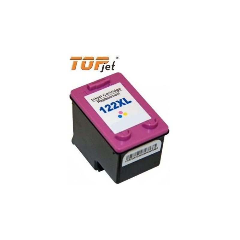 TopJet TJ-122COL Generic Replacement Ink Cartridge for HP