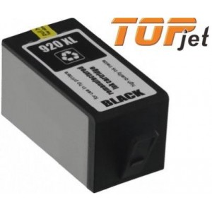 TopJet TJ-920BK Generic Replacement Ink Cartridge for HP 920XL CD975AE- High Yield Black