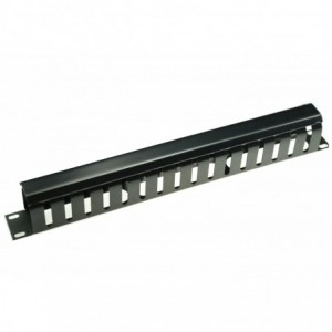Acconet Cable Management Bracket- 1U- Black