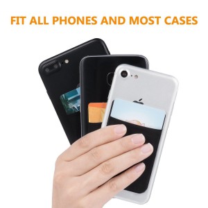 Credit Card Ultra-slim Self Adhesive Holder for Cellphones