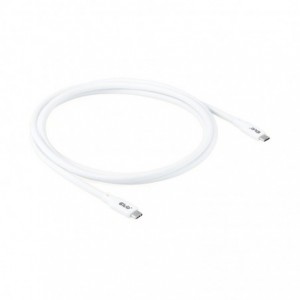 2M USB4 GEN2X2 TYPE-C BI-DIRECTIONAL White Cable
