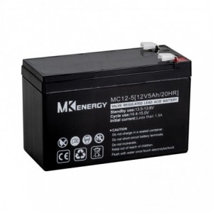 LinkQnet MC12-5 12V 5Ah Lead Acid Battery