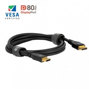 2M 8K 240HZ Displayport 2.1 Vesa DP80 Cable