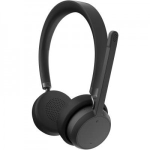 LENOVO Wireless Stereo Headset - Bluetooth 5.3 with Dual Connection|2yr CI|Up To 60 Hours of Playback